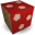 Cube Mushroom Red 512