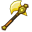 Item Hatchet Gold